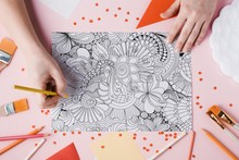 ALL NEW! Valentine's Day Heartfelt Adult Coloring Page Bundle