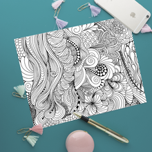 ALL NEW! Valentine's Day Heartfelt Adult Coloring Page Bundle