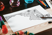 Maryland State Coloring Page