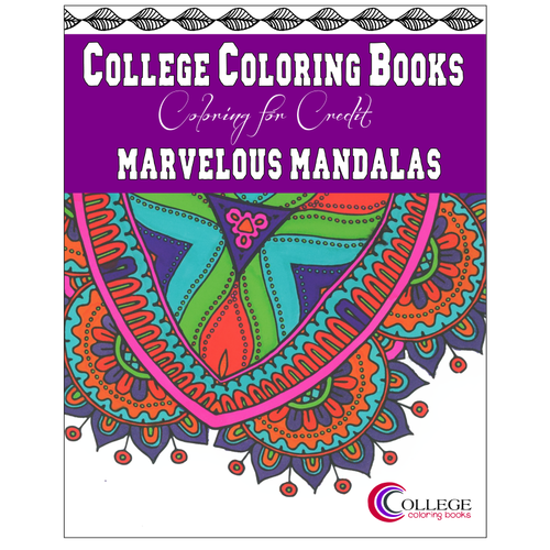 Marvelous Mandalas Adult Coloring Book-Craft and Color Co