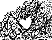 Detail of I Heart Virginia Harrisonburg Printable Coloring Page-Craft and Color Co