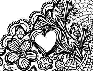 Detail of I Heart Virginia Harrisonburg Printable Coloring Page-Craft and Color Co