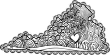 I Heart Virginia Farmville Longwood Hampden-Sydney Printable Coloring Page - Craft and Color Co