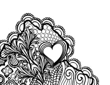 Detail of I Heart Virginia NoVa Printable Coloring Page-Craft and Color Co