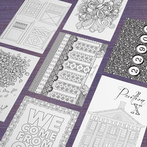 University of Virginia Coloring Book - craftandcolorco