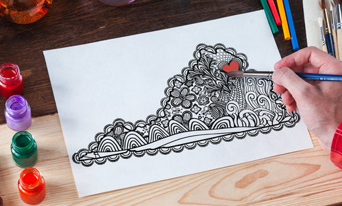 I Heart Virginia NoVa Printable Coloring Page-Craft and Color Co