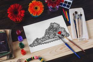 I Heart Virginia Richmond Coloring Page to Print -Craft and Color Co