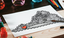 I Heart Virginia Southwest Emory & Henry Abingdon Printable Coloring Page - Craft and Color Co